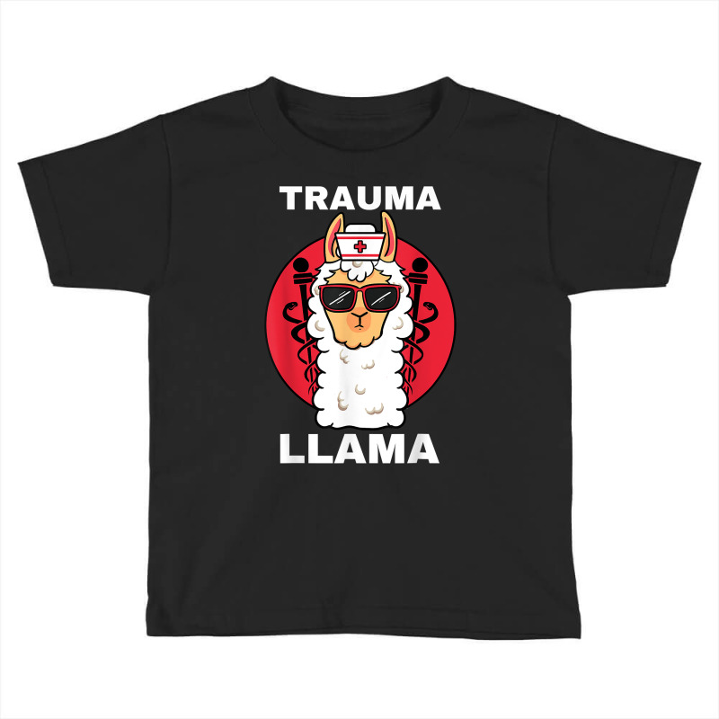 Trauma Llama Emt Responder Emergency Medical Technician Ems T Shirt Toddler T-shirt | Artistshot