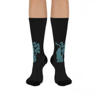 Music Vintage Justin Vernon Funny Gifts Boys Girls Crew Socks | Artistshot