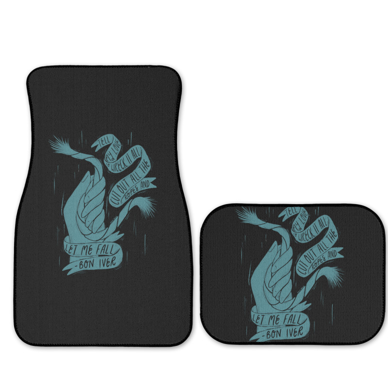 Music Vintage Justin Vernon Funny Gifts Boys Girls Full Set Car Mats | Artistshot