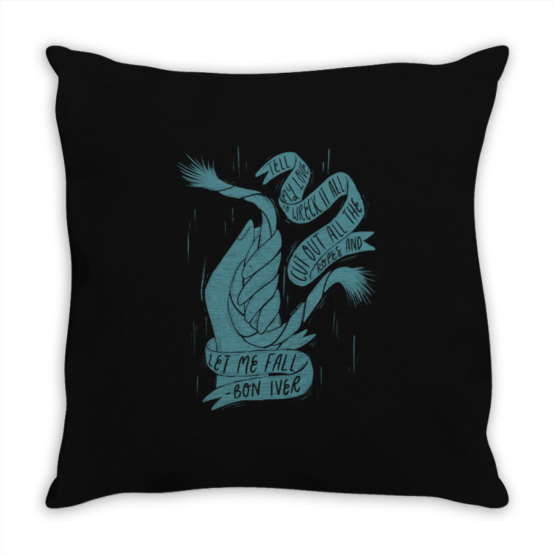 Music Vintage Justin Vernon Funny Gifts Boys Girls Throw Pillow | Artistshot