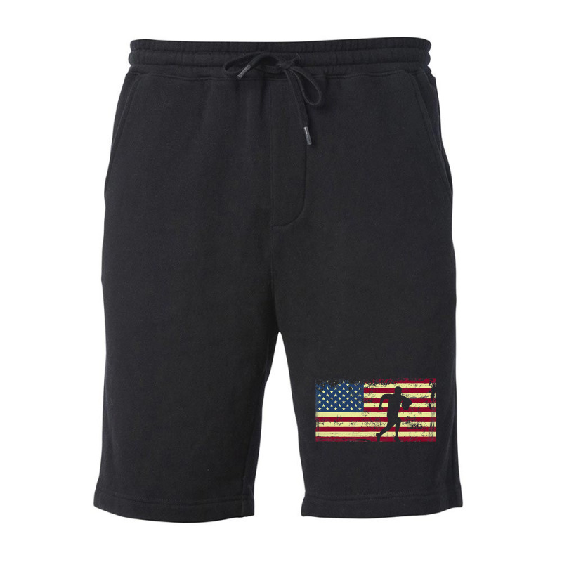 American Rugby Flag  Vintage T Fleece Short by EricWade | Artistshot