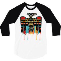 Thunderbird Native American T Shirt 3/4 Sleeve Shirt | Artistshot