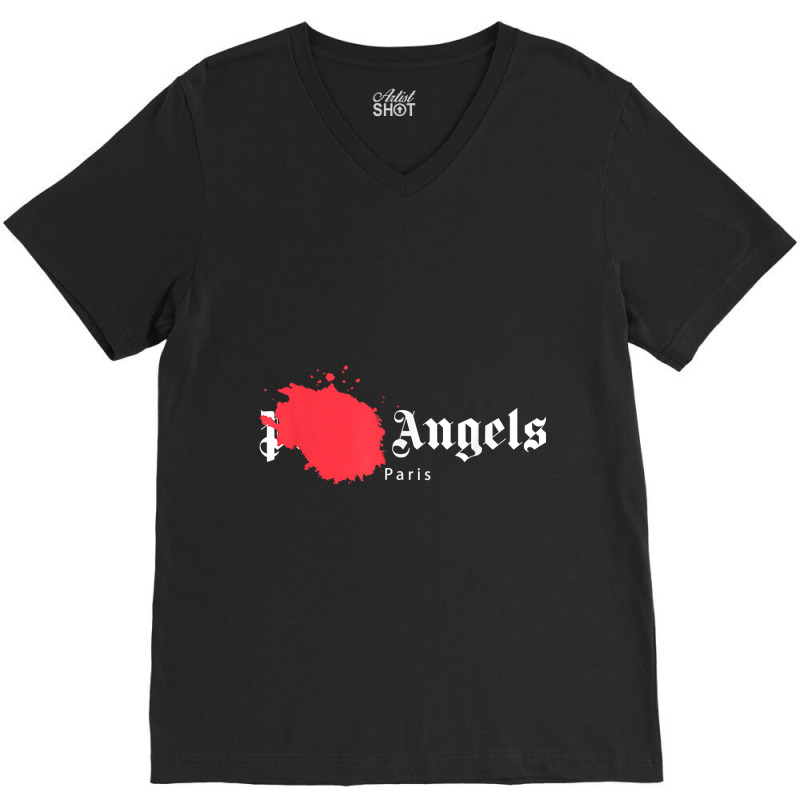 Angels , Pretty Angels Spray Design V-neck Tee | Artistshot