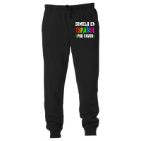 Spanish Language Bilingual Teacher Gift Dimelo En Espanol T Shirt Unisex Jogger | Artistshot