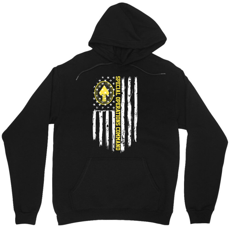 Special Operations Command (socom) American Flag T Shirt Unisex Hoodie | Artistshot