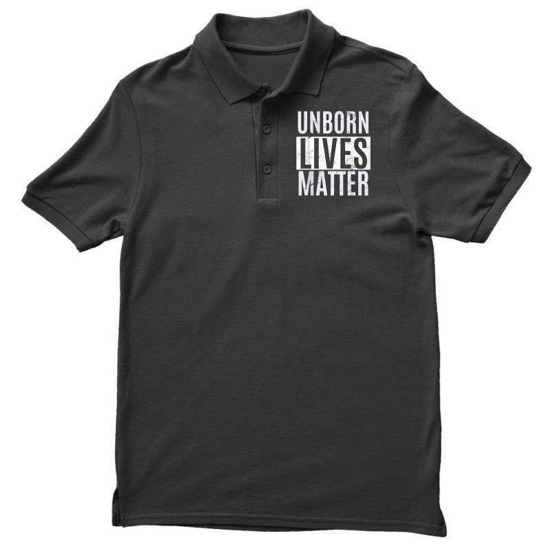 Unborn Lives Matter Anti Abortion Pro Life Fetus T Shirt Men's Polo Shirt | Artistshot