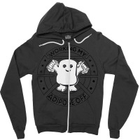 Working My Adipose Off  Funny Exercise Gift Apparel Tank Top Zipper Hoodie | Artistshot