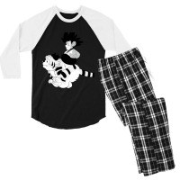 Art Character Barbarian Gift Men Men's 3/4 Sleeve Pajama Set | Artistshot