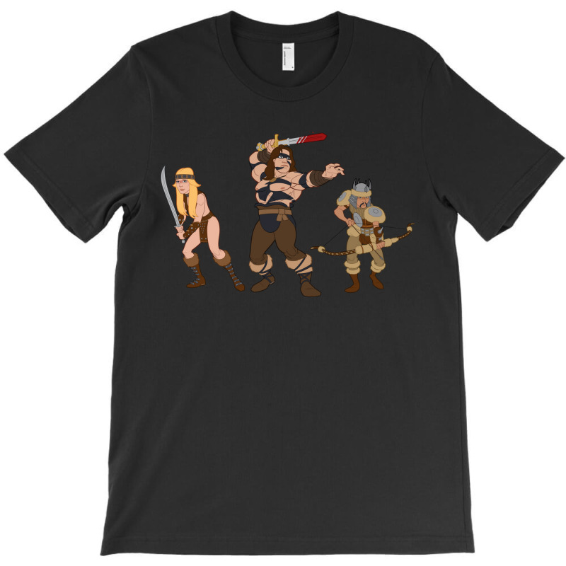 Cartoon Gifts Barbarian Mens Womens T-shirt | Artistshot