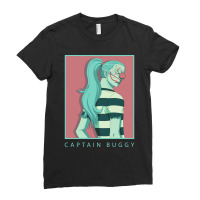 Character Animated Captain Anime Gifts Women Ladies Fitted T-shirt | Artistshot