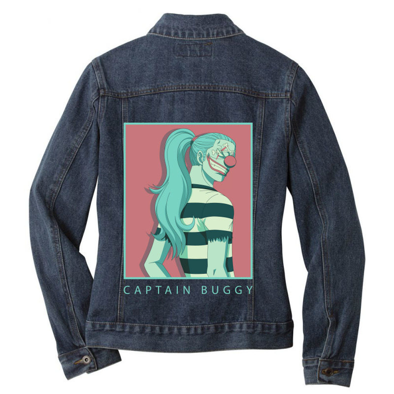 Character Animated Captain Anime Gifts Women Ladies Denim Jacket by ArtistKaydence | Artistshot