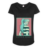 Character Animated Captain Anime Gifts Women Maternity Scoop Neck T-shirt | Artistshot