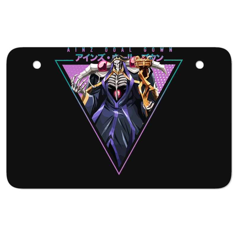 Funny Man Ainz Ooal For Men Women Atv License Plate | Artistshot