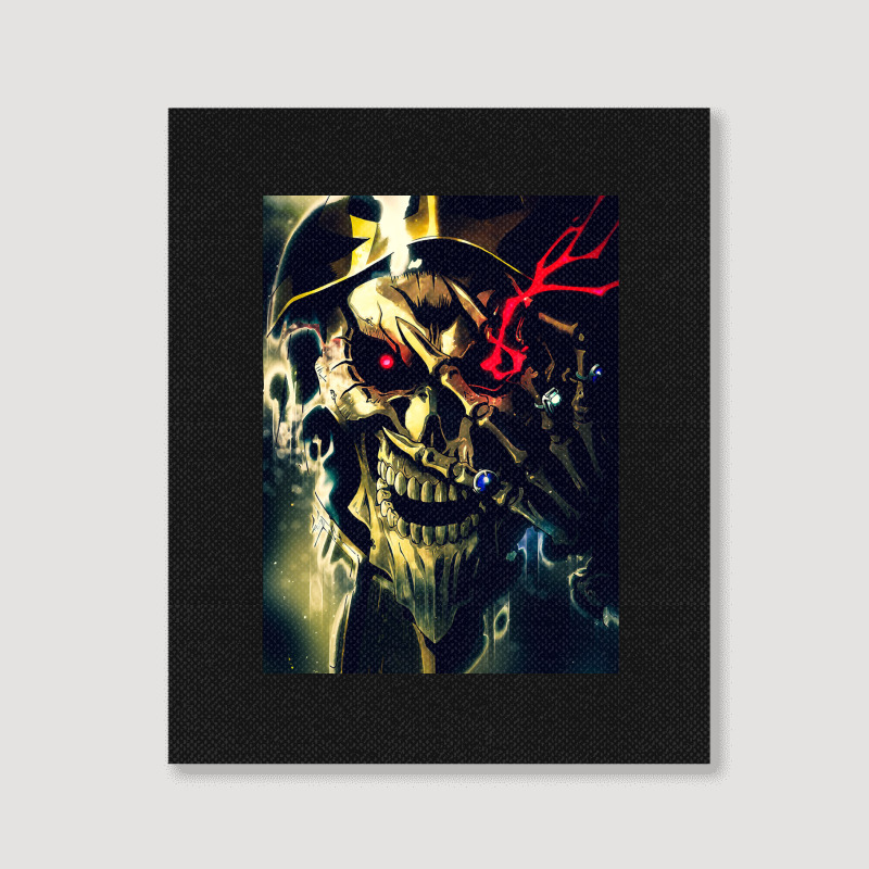 Funny Man Ainz Ooal Gifts Women Portrait Canvas Print | Artistshot