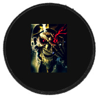 Funny Man Ainz Ooal Gifts Women Round Patch | Artistshot