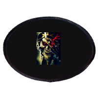 Funny Man Ainz Ooal Gifts Women Oval Patch | Artistshot