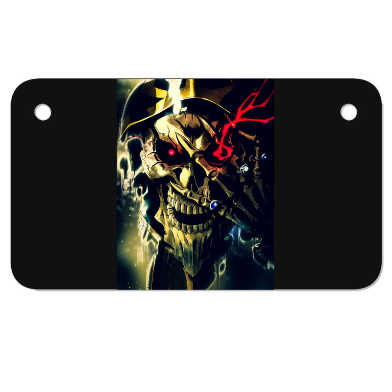 Funny Man Ainz Ooal Gifts Women Motorcycle License Plate | Artistshot