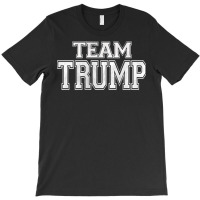 Team Trump Jersey Style Shirt W Trump 45 On Back T Shirt T-shirt | Artistshot