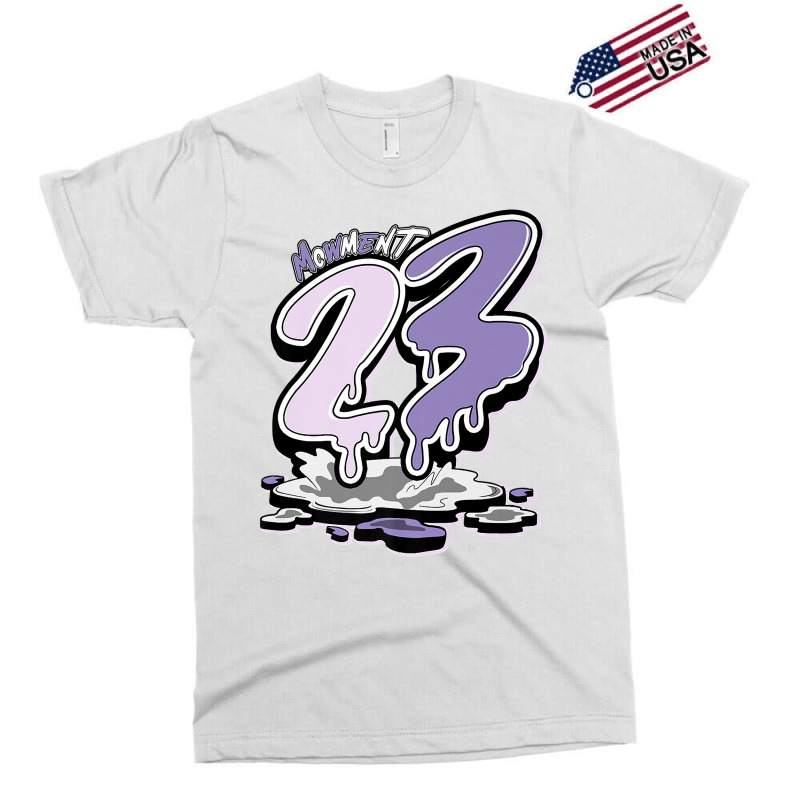 Tee To Match Jd 11 Low Pure Violet Dripping Number 23 Premium T Shirt Exclusive T-shirt | Artistshot