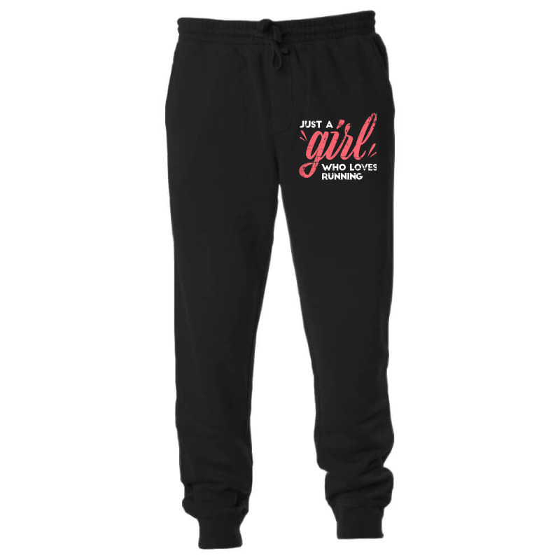 Just A Girl Who Loves Running Girl Track And Field Running Unisex Jogger by LaytonDesign | Artistshot