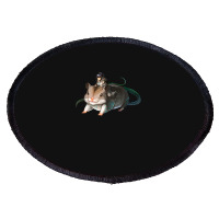 Retro  Tablet Case Call Me Oval Patch | Artistshot