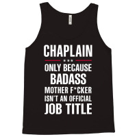 Gift For Badass Chaplain Tank Top | Artistshot