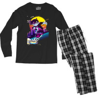 Retro  Kaito Kid Call Me Men's Long Sleeve Pajama Set | Artistshot