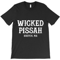 Funny Boston Accent Wicked Pissah Zip Hoodie T-shirt | Artistshot