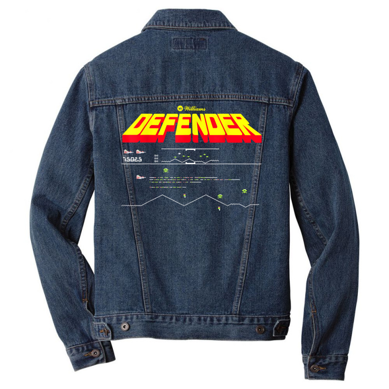 Willams Defender 80s Retro Video Arcade Game Hyperspace Gift T Shirt Men Denim Jacket by nevinsledowtinwq | Artistshot