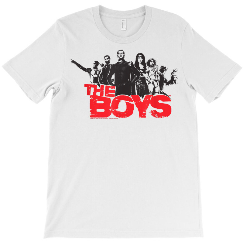 The Boys Hero Cutouts T Shirt T-shirt | Artistshot