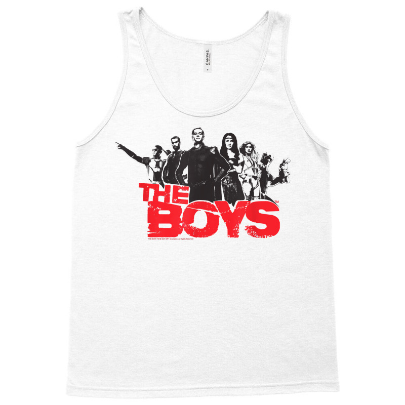 The Boys Hero Cutouts T Shirt Tank Top | Artistshot