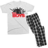 The Boys Hero Cutouts T Shirt Men's T-shirt Pajama Set | Artistshot