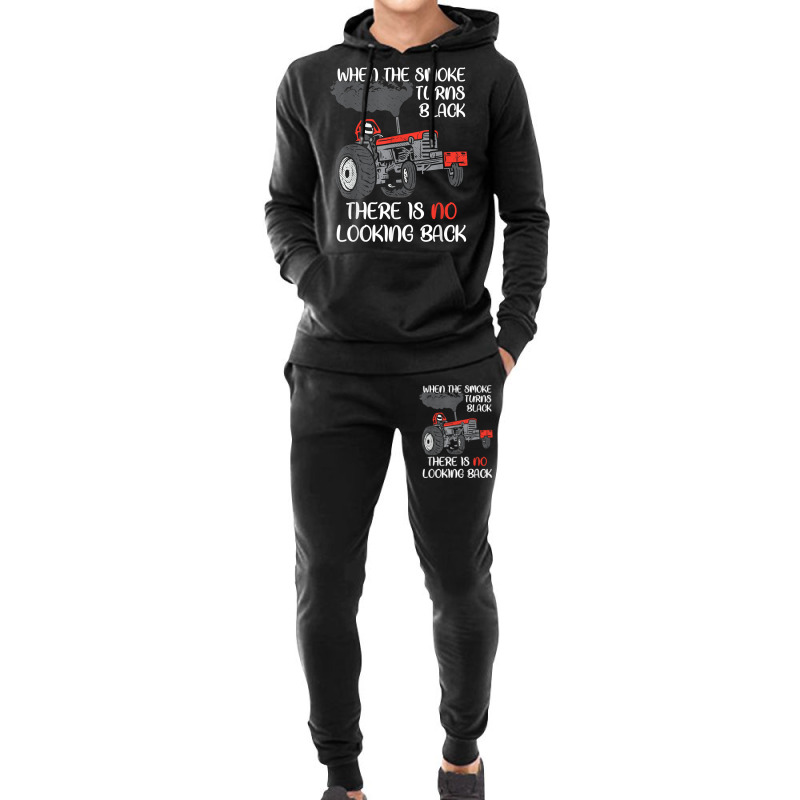 Smoke Turns Black Tractor Pulling Power Tractorpulling T Shirt Hoodie & Jogger Set | Artistshot