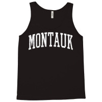 Varsity Distressed Montauk T Shirt Tank Top | Artistshot