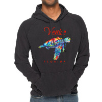 Venice Florida Watercolor Sea Turtle Tank Top Vintage Hoodie | Artistshot