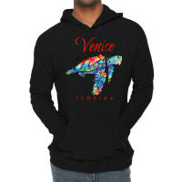 Venice Florida Watercolor Sea Turtle Tank Top Lightweight Hoodie | Artistshot