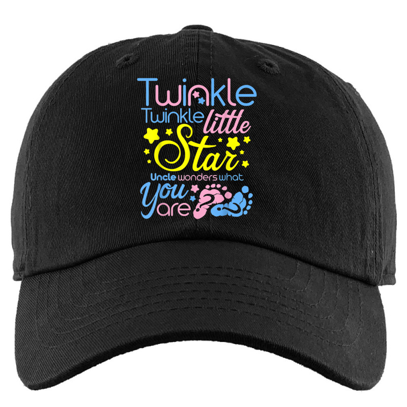 Twinkle.little.star Uncle Wonders What You Are Gender Reveal T Shirt Kids Cap | Artistshot