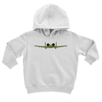 Retro Warplane A10 Thunderbolt Warthog Plane Fighter Jet T Shirt Toddler Hoodie | Artistshot