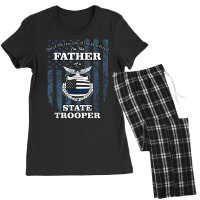 State Police Badge   Proud State Trooper Dad Women's Pajamas Set | Artistshot