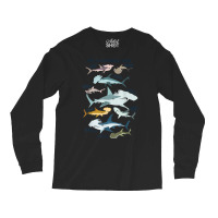 Types Of Hammerhead Shark Guide T Shirt Long Sleeve Shirts | Artistshot