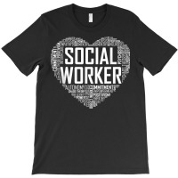 Social Worker T Shirt Love Month Graduation Gift Tshirt T Shirt T-shirt | Artistshot