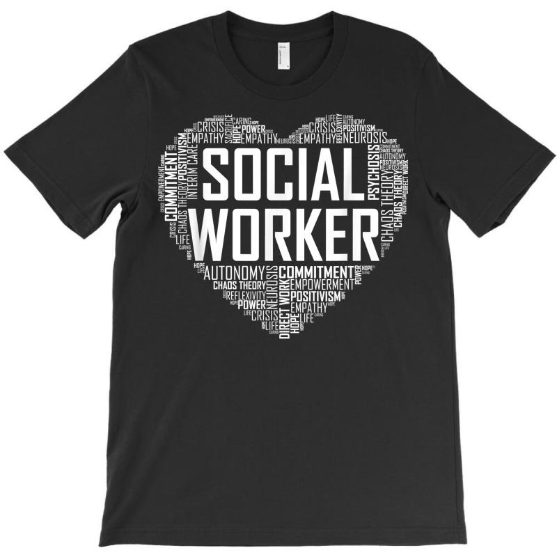 Social Worker T Shirt Love Month Graduation Gift Tshirt T Shirt T-shirt | Artistshot