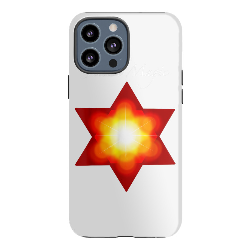 Star Of David Jewish Magic Mysticism Protection Symbol T Shirt Iphone 13 Pro Max Case | Artistshot