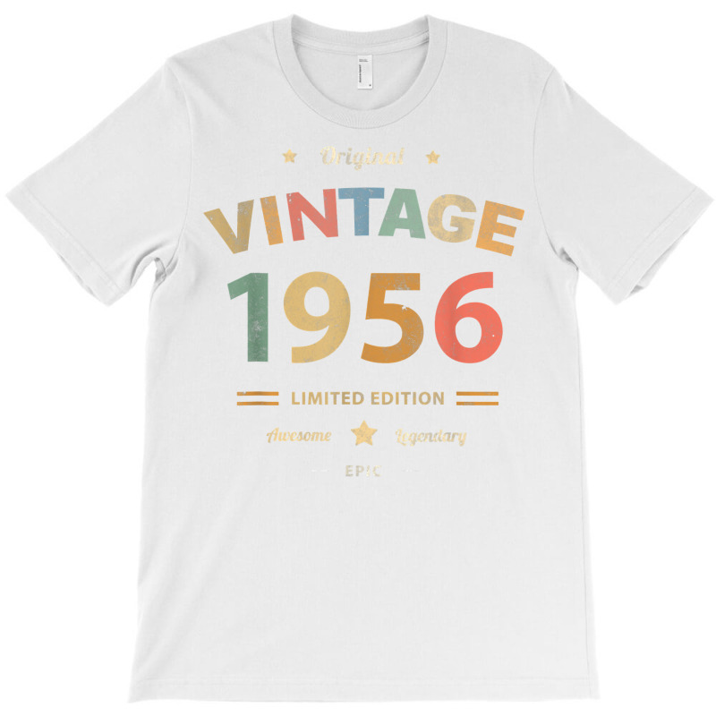 Vintage 1956 Legend 66th Birthday Awesome 66 Epic Grandma T Shirt T-shirt | Artistshot