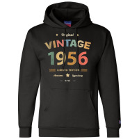 Vintage 1956 Legend 66th Birthday Awesome 66 Epic Grandma T Shirt Champion Hoodie | Artistshot