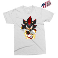 Black Super Hedgehog Running Forward Exclusive T-shirt | Artistshot