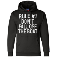 Rule 1 Don't Fall Off The Boat T Shirt Cruise Vacation Tank Top Champion Hoodie | Artistshot