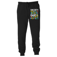 Autism Son Child Daughter Society God Says I M Perfect Faith Unisex Jogger | Artistshot