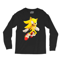 Yellow Hedgehog Jumps Aside Long Sleeve Shirts | Artistshot