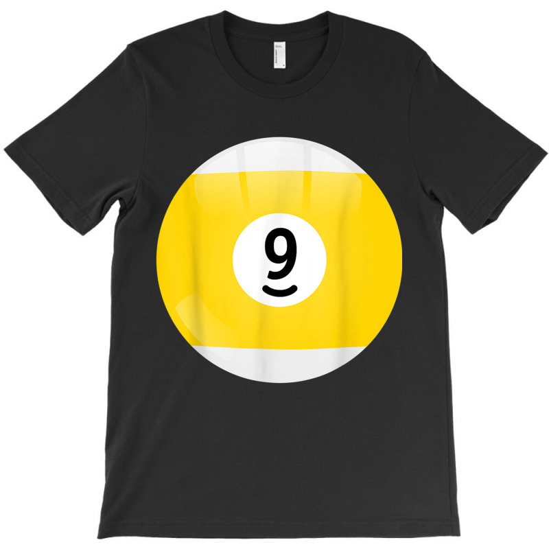 Number 9 Pool Ball, Billiard. Pool Ball T Shirt T-shirt | Artistshot